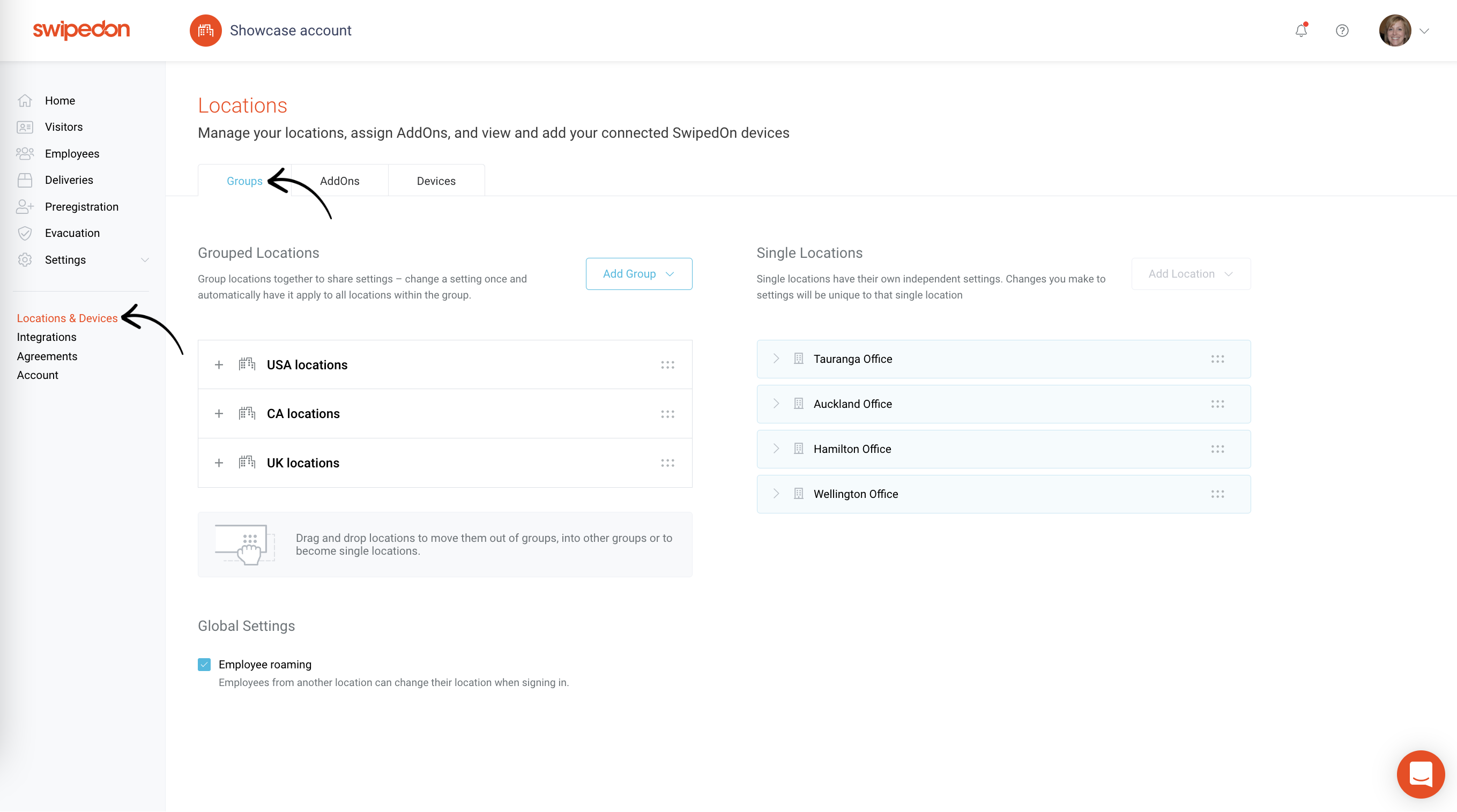 how-to-set-an-address-against-a-location